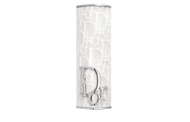 Женский футляр для помады Black Tube Lipstick Case, DIOR, #3 White Canvas