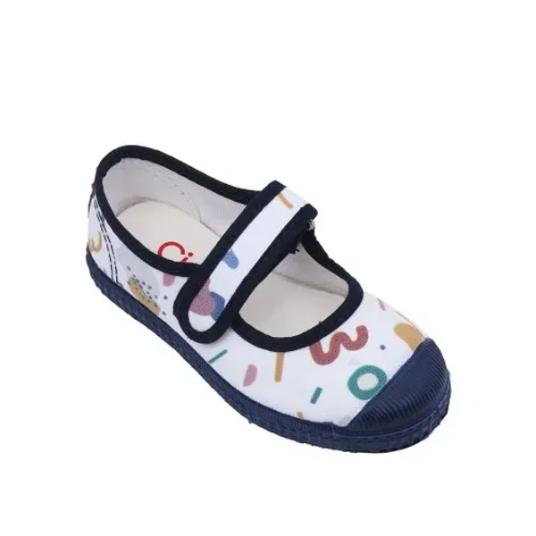 Кроссовки детские Mercedes Velcro Grafico Cienta Kids, Navy