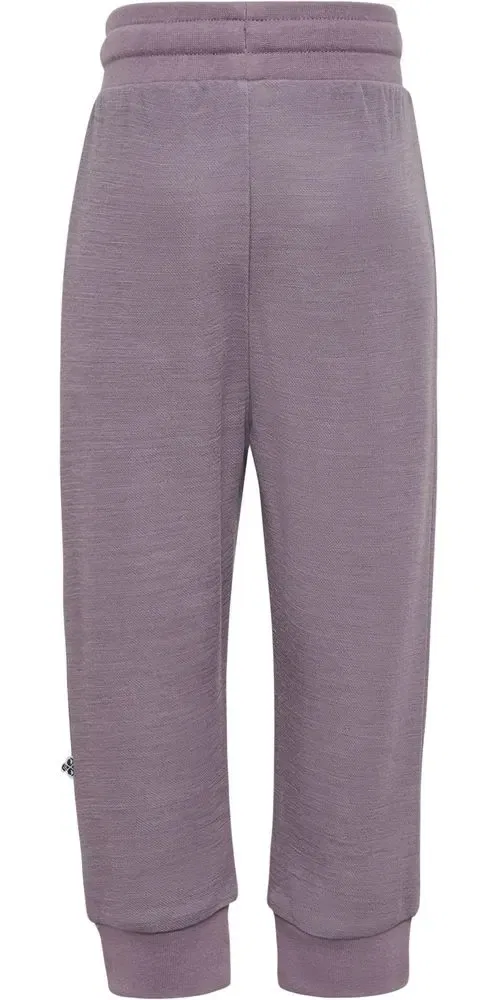 Штаны детские шерстяные Hmlmini Wool Pants Hummel, розовый — фото 2