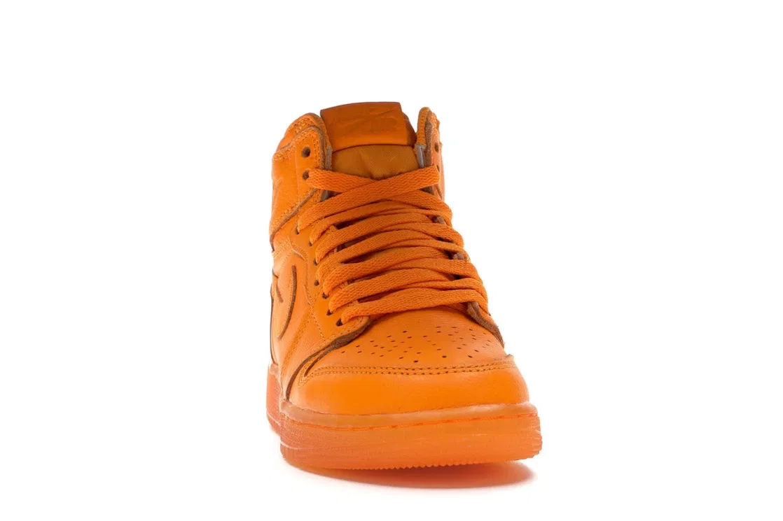 Детские кроссовки Lifestyle с высоким верхом Jordan 1 Retro High Gatorade Orange Peel Jordan, Orange Peel — фото 2