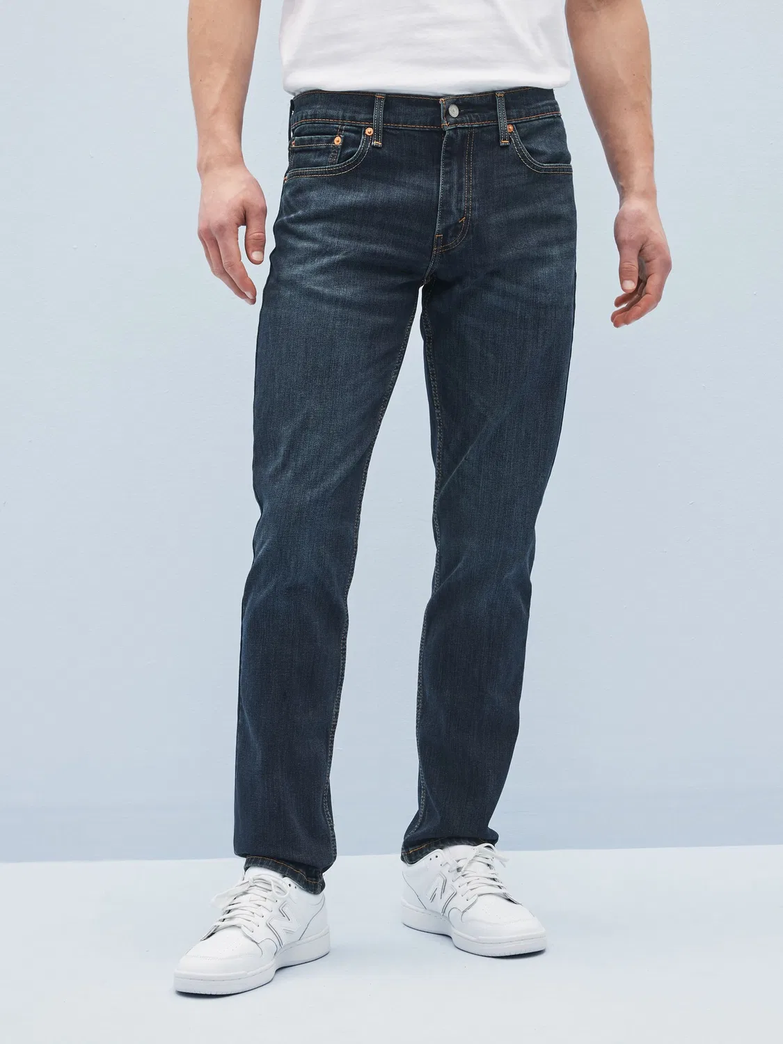 Джинсы slim, модель 511 Levi's, цвет секвойя-блю