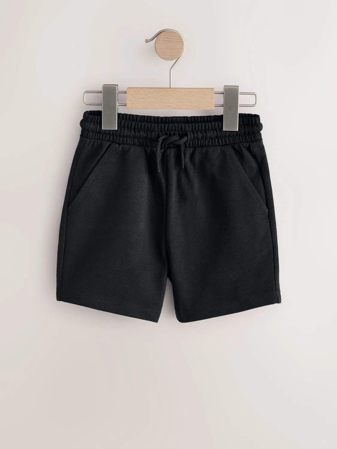 Шорты джерси, повседневные, Black Jersey Shorts Next, черный