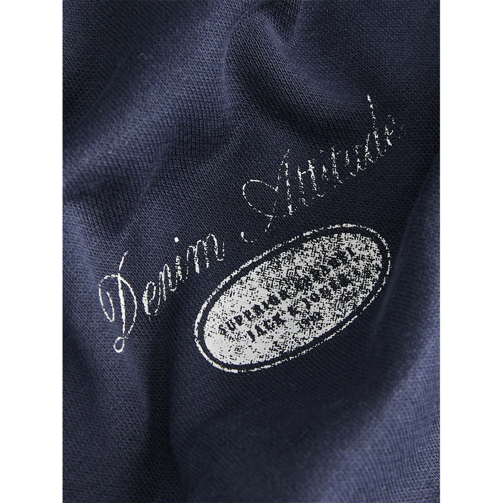 Свитшот Graphic Dover Jack & Jones, синий — фото 4