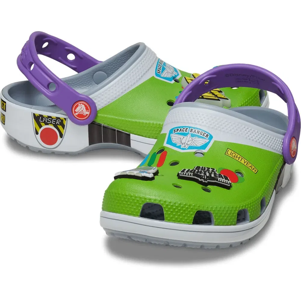 Шлепанцы Toy Story Buzz Classic Crocs, зеленый — фото 4