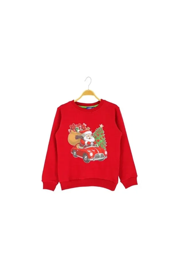 Детское худи с принтом New Year's Eve Glam Lebikidz, Red