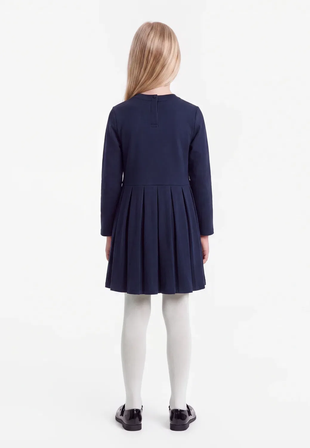 Незаменимое платье-скейтер - спортивное платье Tommy Hilfiger, Dark Blue — фото 2