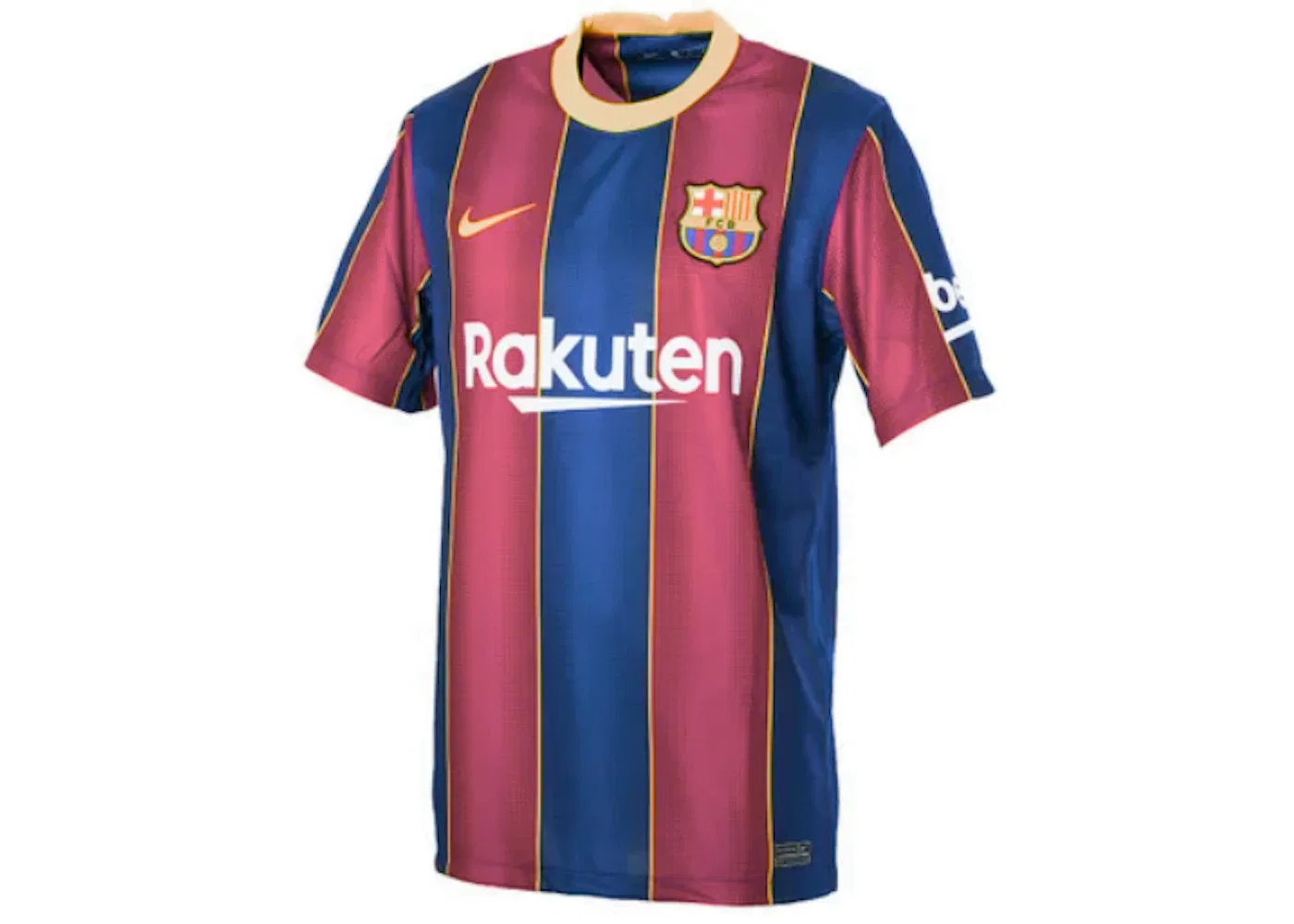Мужская футболка с длинным рукавом Nike FC Barcelona 2020/21 Stadium Home Soccer Jersey (Asia Sizing), Deep Royal Blue Varsity Maize