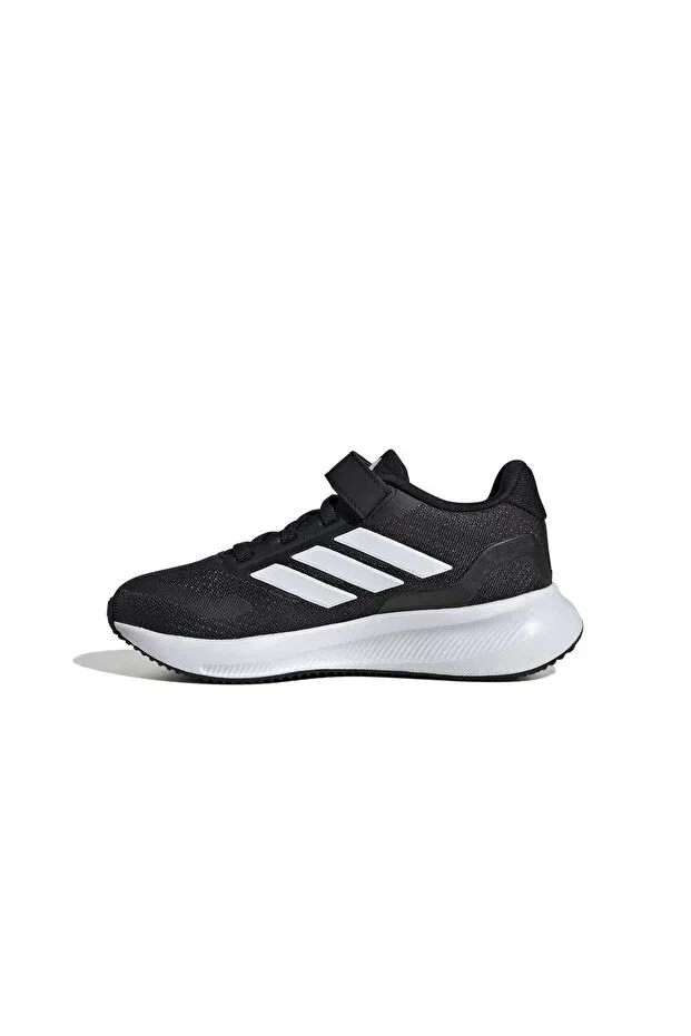 Детские кроссовки для девочек с принтом Runfalcon Adidas, Black8574 — фото 2