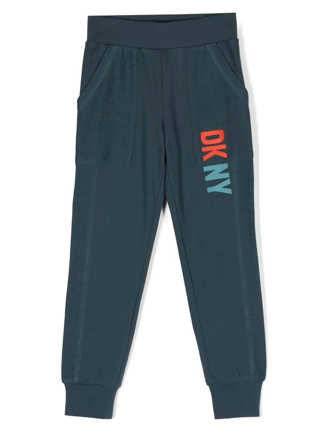 Штаны Трек Модели с Логотипом DKNY, темно-синий