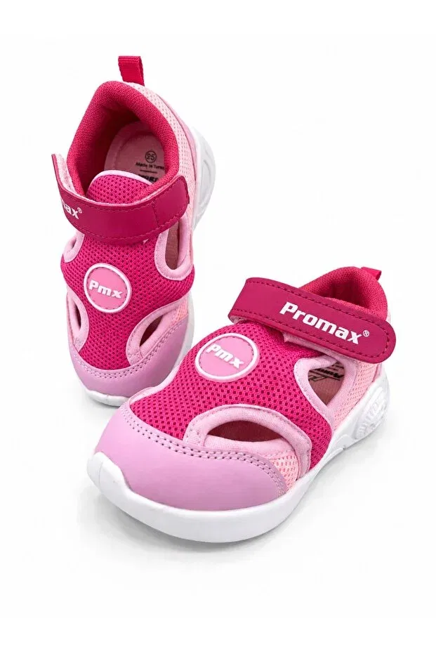 Детские туфли для девочек с липучкой Papucumun Dünyasi, Pink — фото 3