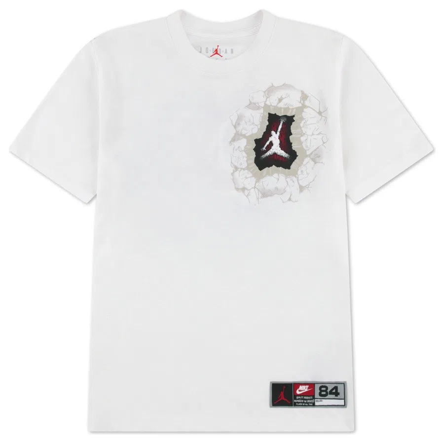 Детская футболка Nike Jordan Jersey Break Through, Черно-красный