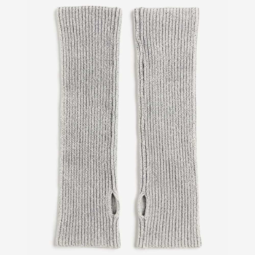 

Гетры H&M Rib-knit Arm, серый