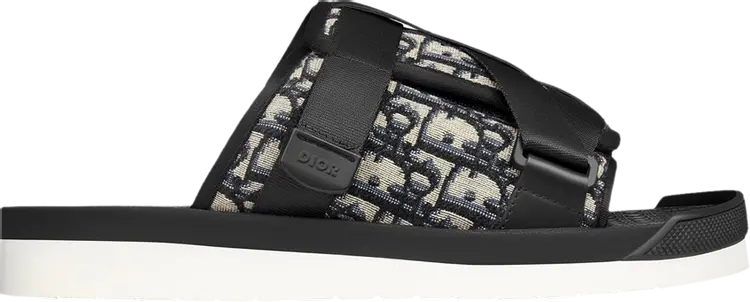 

Сандалии Dior Alpha Sandal Dior Oblique - Beige Black, черный