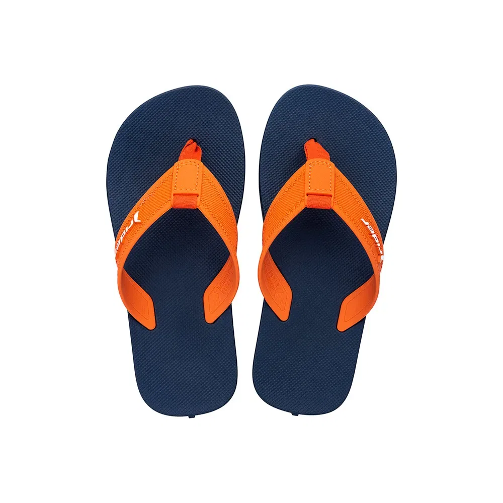 Детские шлепанцы с анатомической стелькой Rider Impulse, Orange — фото 2