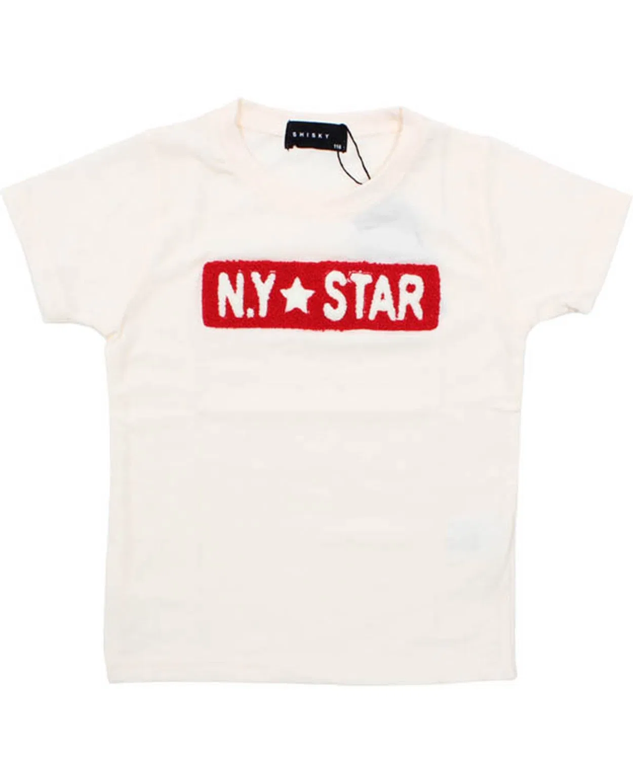 Детская футболка с принтом Sagara Logo Patch SHISKY, Off White