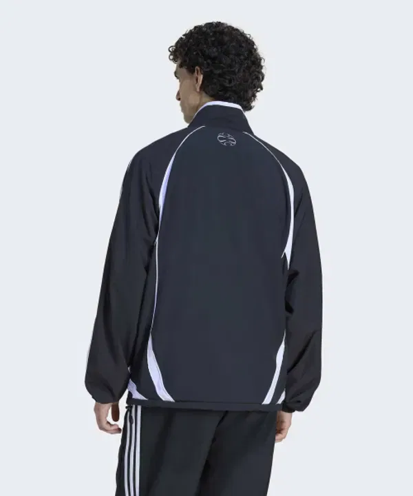 Тренировочная куртка Adicolor Track Top, Adidas, черный/белый — фото 2