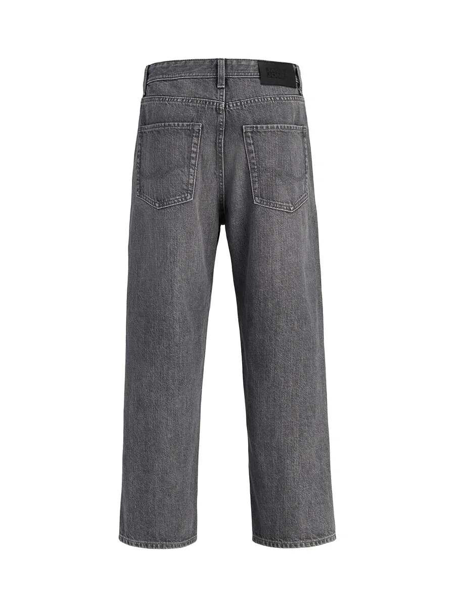 Детские джинсы Jack & Jones Junior Baggy Jeans 'JJIALEX JJORIGINAL' темно-серого цвета — фото 2