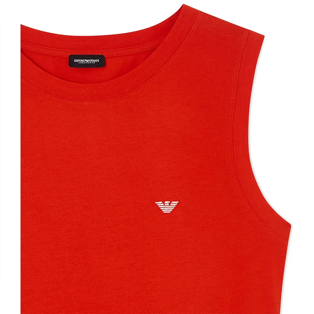 Майка sleeveless base layer Emporio Armani, красный — фото 2