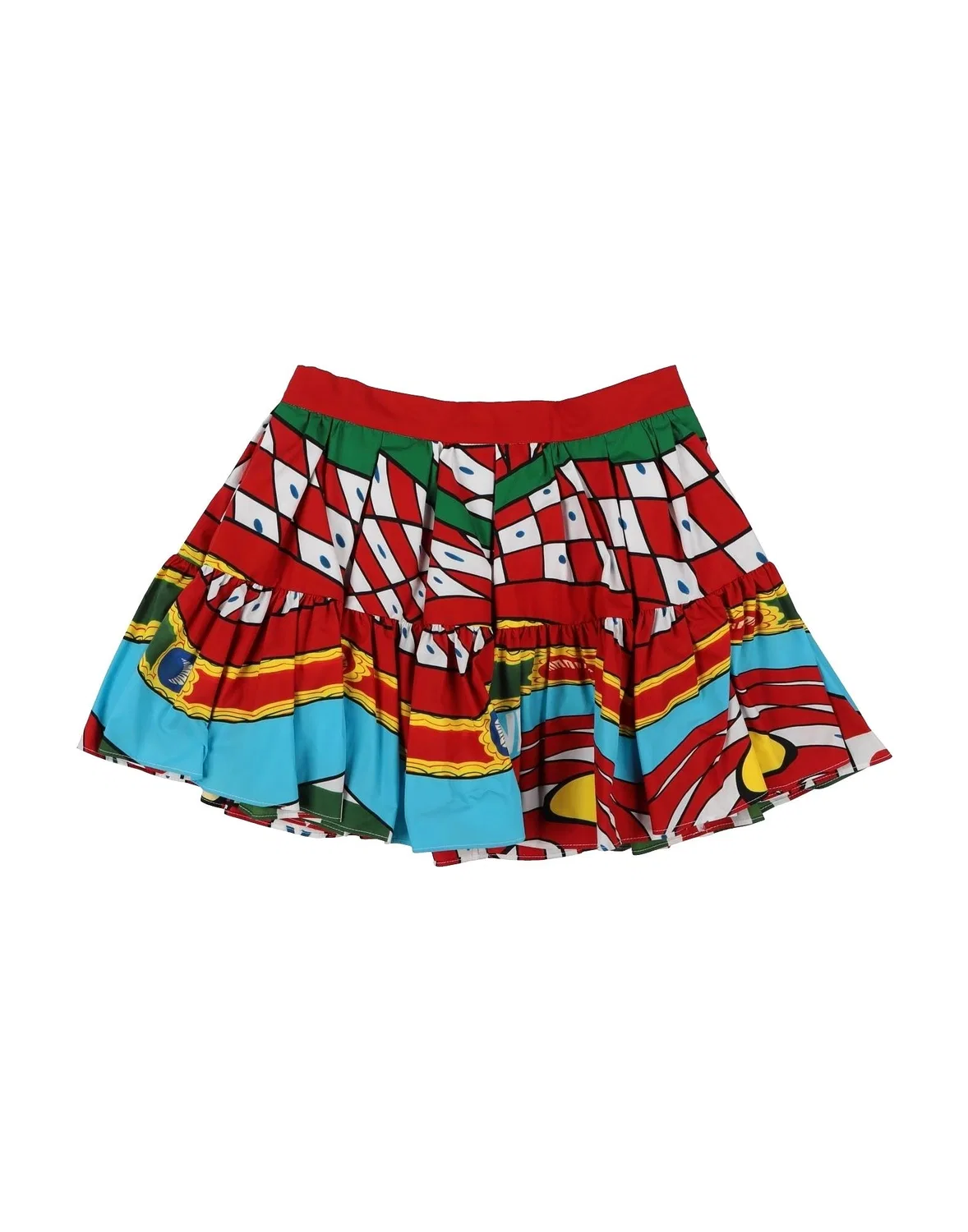 Детская юбка для девочек на резинке Dolce&Gabbana, красный