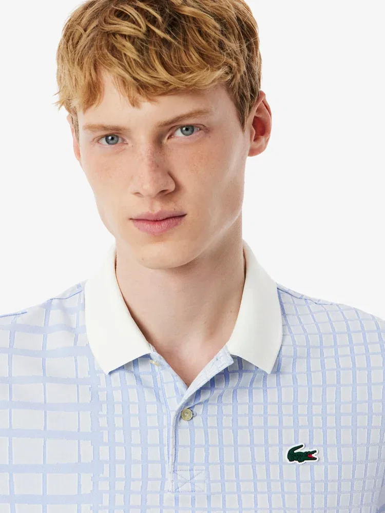 Футболка поло с коротким рукавом, модель Данил Спешл LACOSTE, White — фото 2
