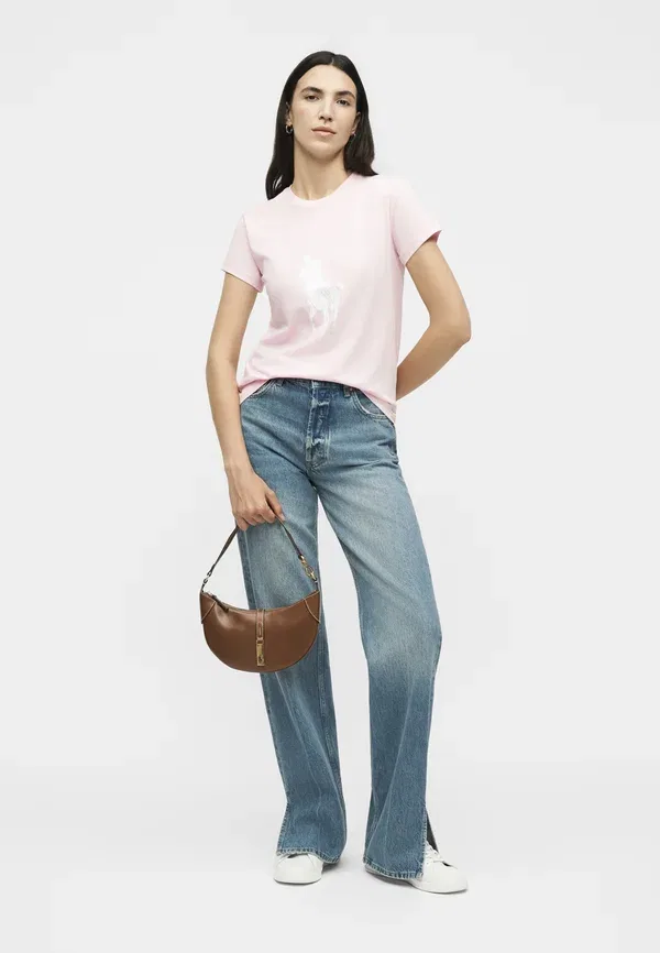 Футболка принтованная Polo Ralph Lauren, карамельно-розовый — фото 2