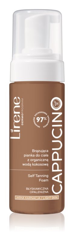 

Бронзирующая пена для светлой кожи Lirene Perfect Tan