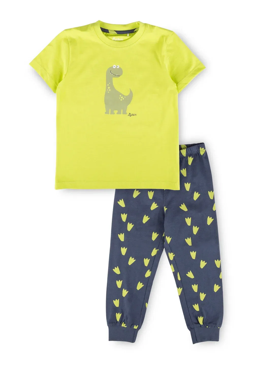 Pajama nachtwäsche set - пижамный комплект Sigikid, Neongrün/Dunkelblau