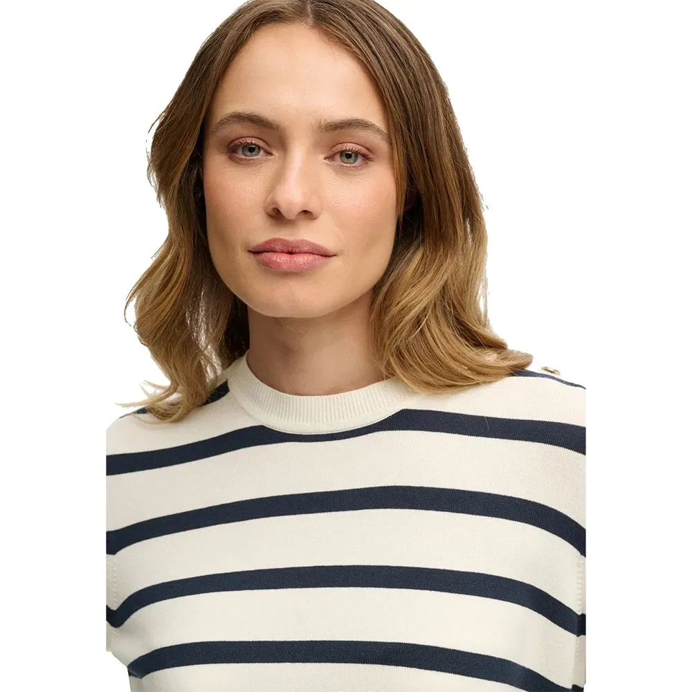 Свитер Essential Superdry, белый — фото 4