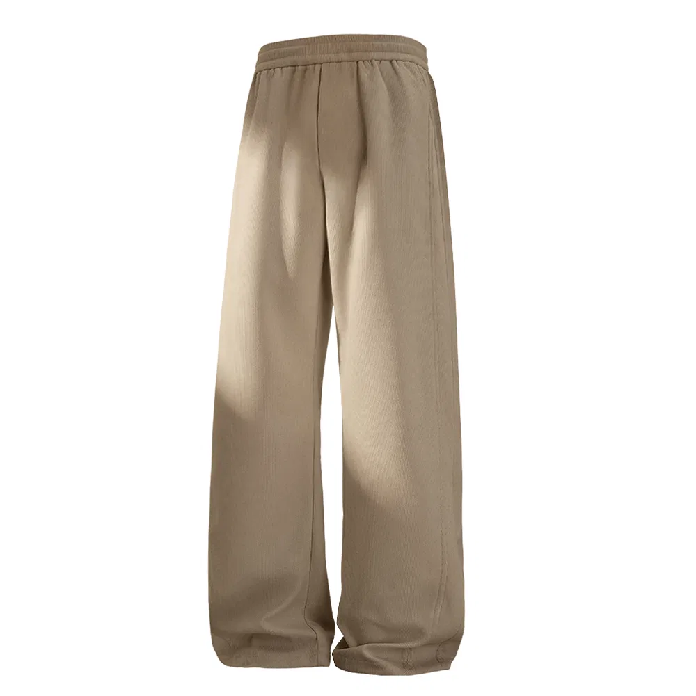 Детские повседневные брюки прямого кроя Camping Starlight Pants Logo MINISO, Khaki — фото 3