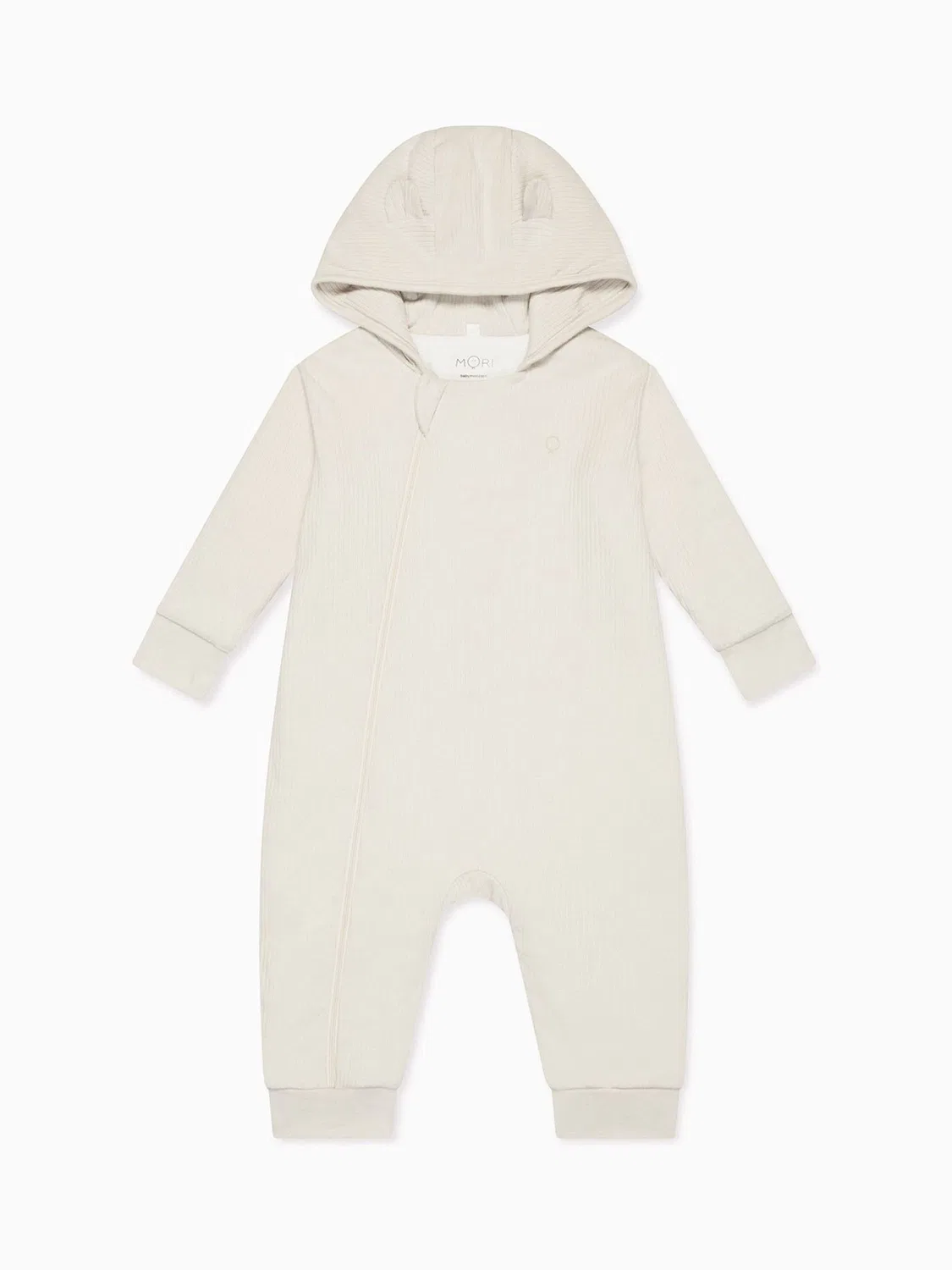 Комбинезон Ribbed Pramsuit Mori, Cream — фото 4