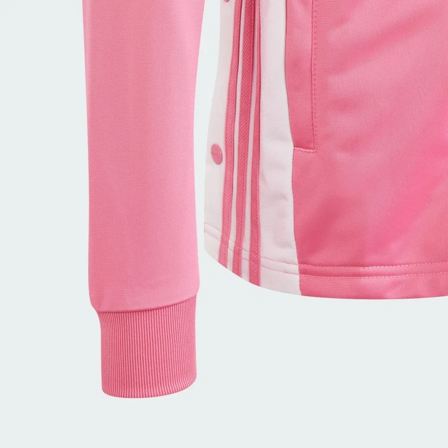 Детский худи с капюшоном на молнии Adibreak Full-Zip Hoodie adidas, Розовый — фото 3