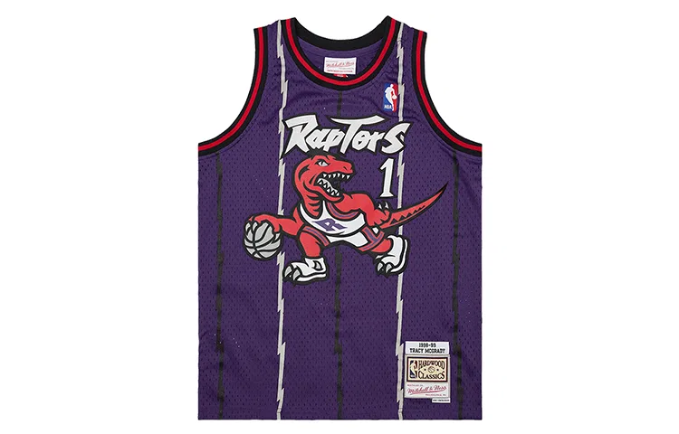 Детский баскетбольный джерси Mitchell Ness, Purple