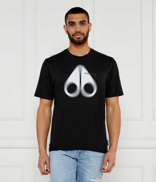 

Футболка Морис Slim fit Moose Knuckles, черный