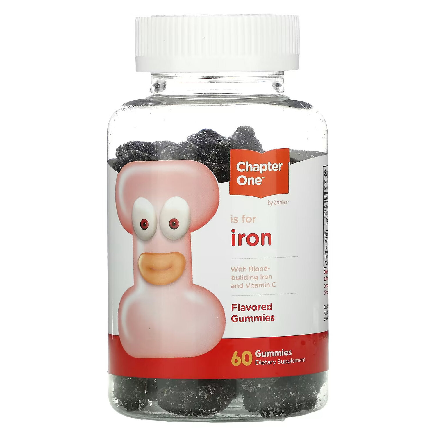 

Chapter One, I Is for Iron, железо, жевательные мармеладки, 60 шт.