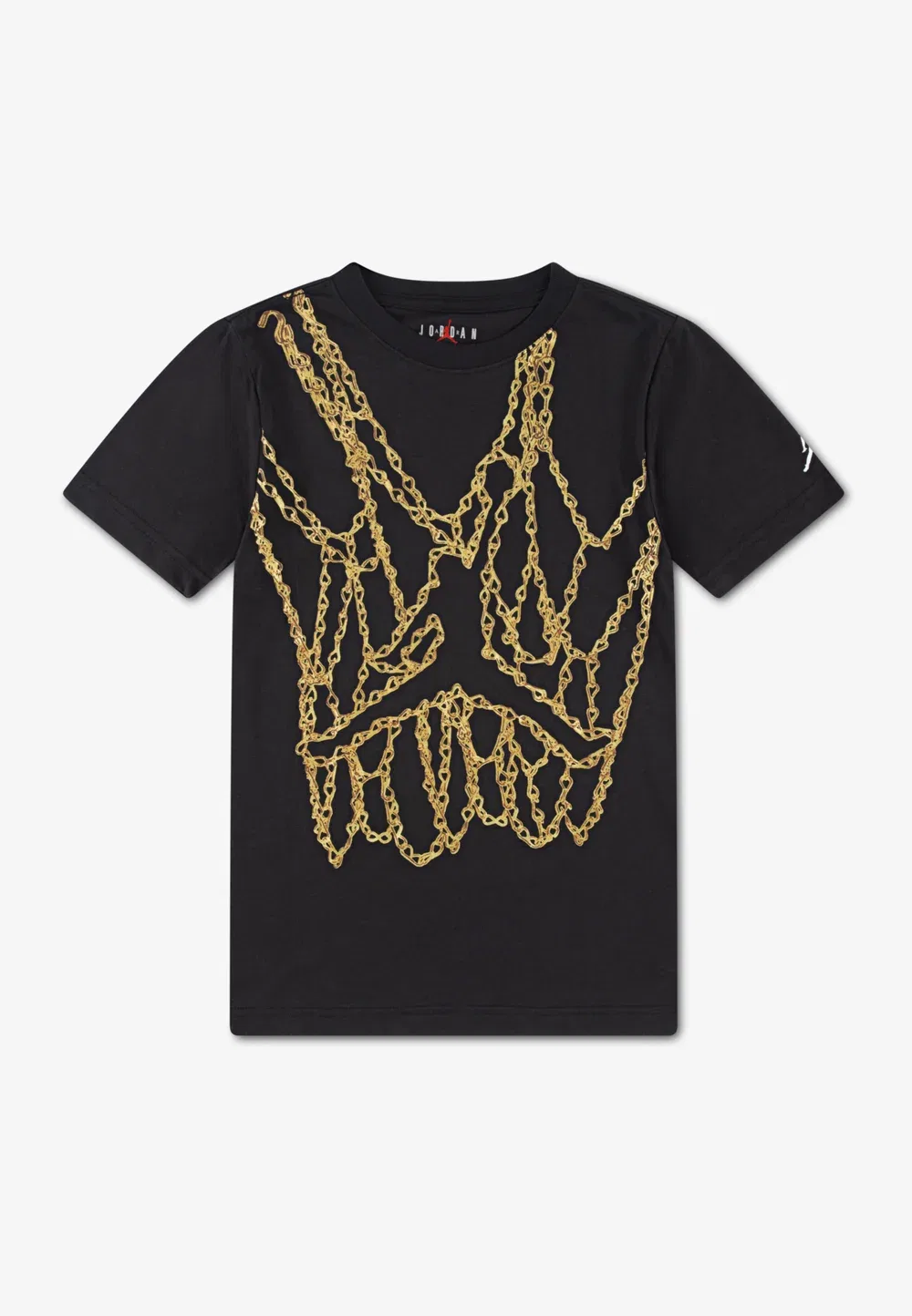 Футболка унисекс с принтом от Brand Chain Crew Jordan, Black — фото 3