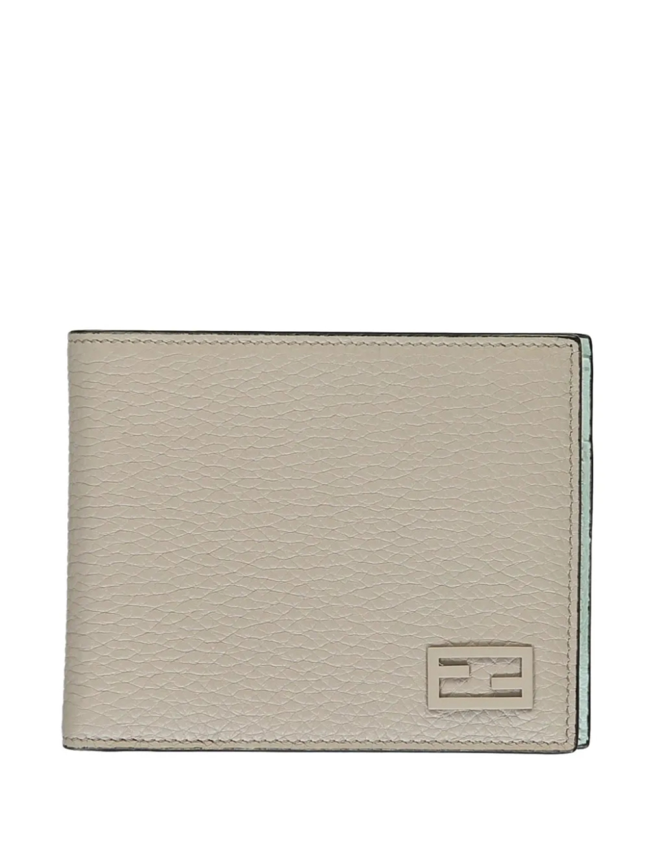 

Кожаный держатель карт FENDI, серый