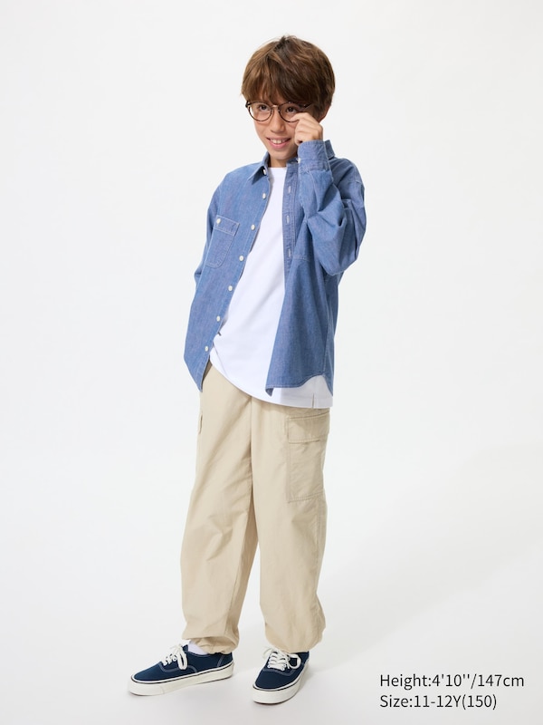 

Джоггеры cargo Uniqlo, 32 beige