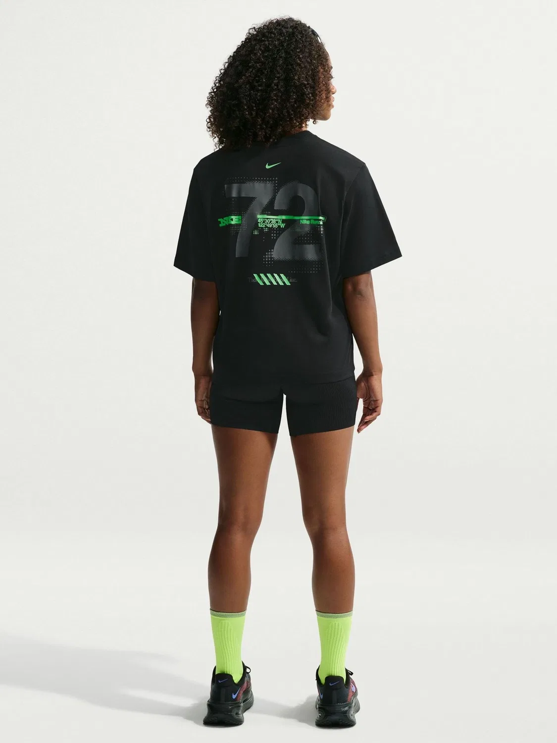 Футболка беговая Nike Swift Dri-FIT Boxy, черный