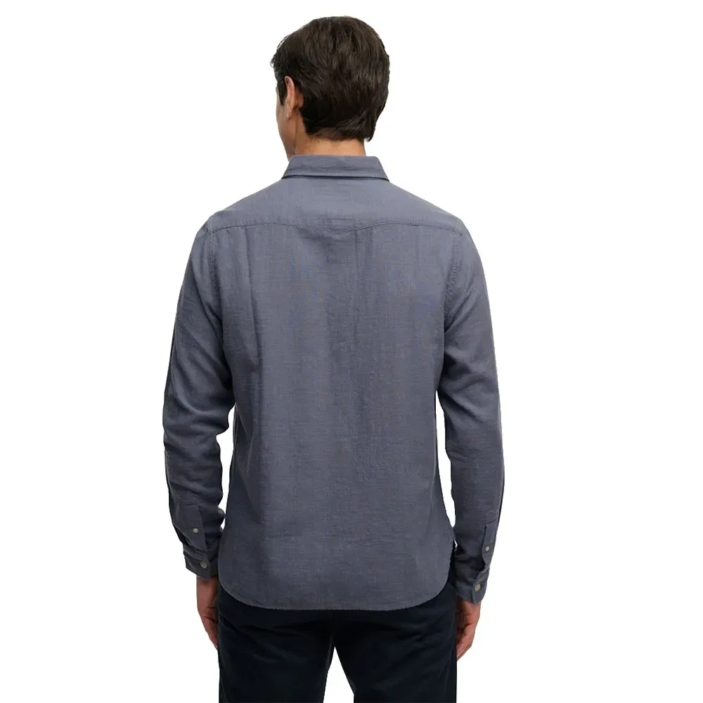 Рубашка с длинным рукавом Merchant Lite Superdry, синий — фото 2