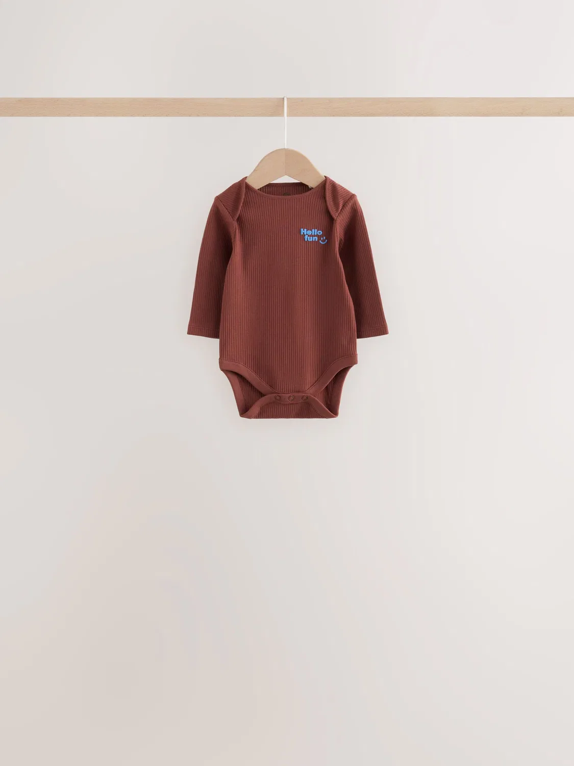 Набор из 5 боди с длинными рукавами в несколько полосок Next, Multi Stripe — фото 3
