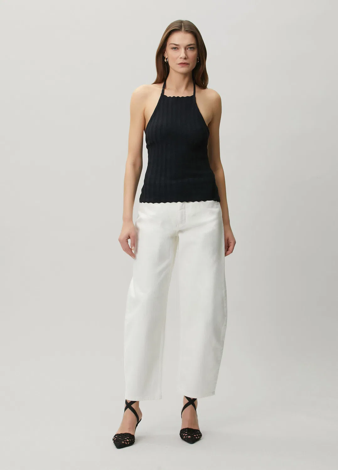Трико Jacquemus La Mille Tablier, lacivert — фото 2