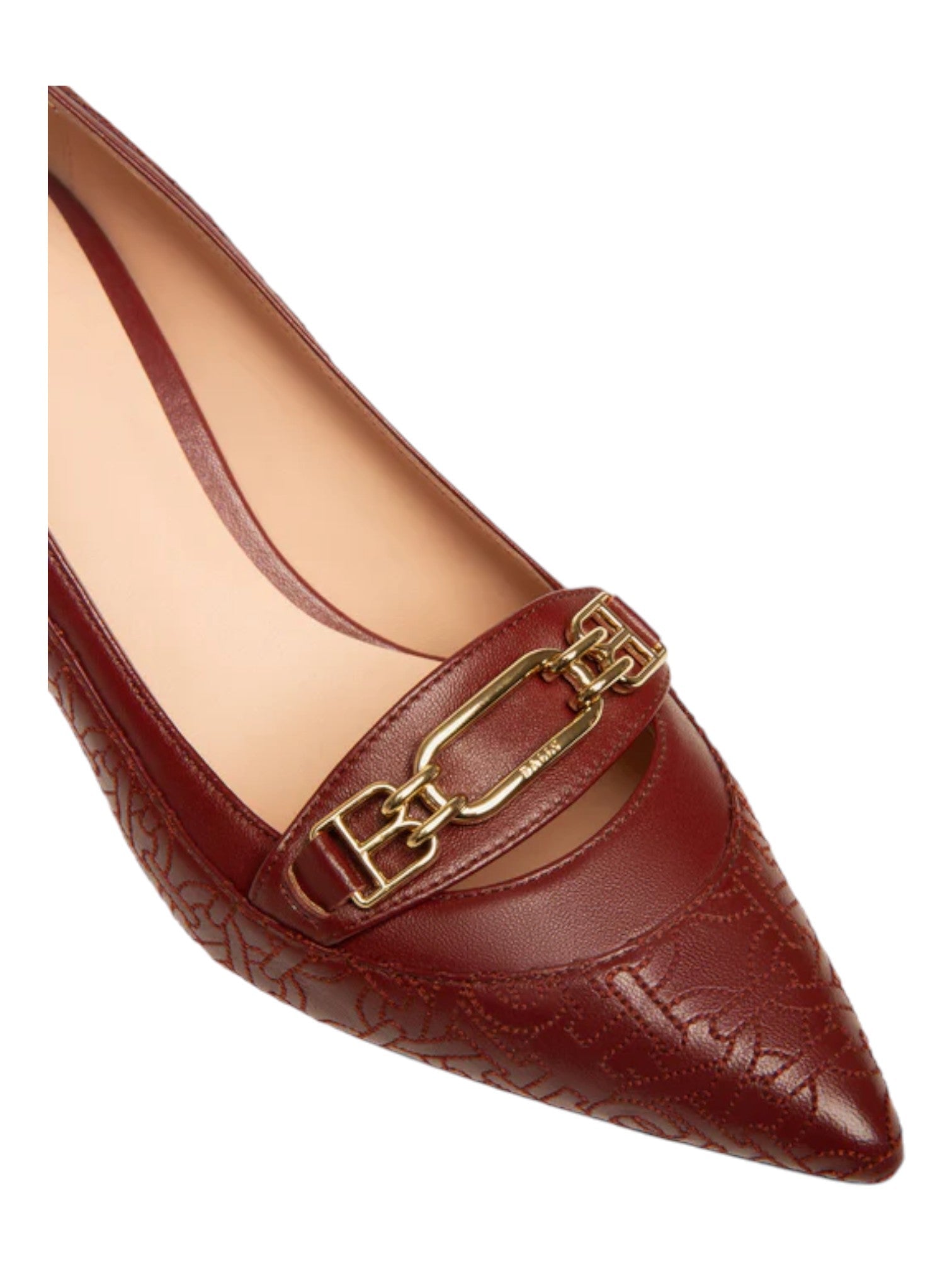 Bally Daika 6239464 Женские классические красные кожаные туфли — фото 3