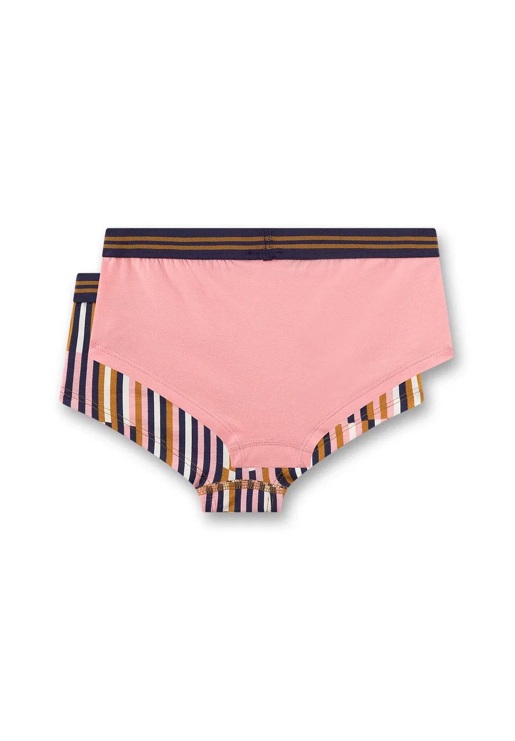 Mädchen-Hipster (doppelpack) streifen - трусы Sanetta, Rosa — фото 2
