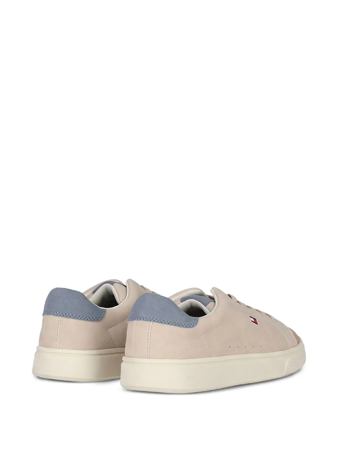 Кроссовки с нашивкой-логотипом Tommy Hilfiger Junior, нейтральные цвета — фото 3