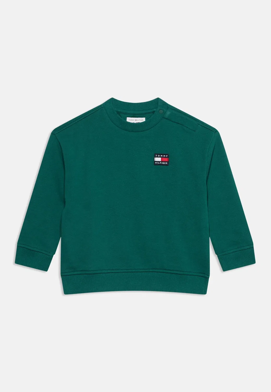 Свитшот с круглым вырезом в стиле «Флаг и наследие» унисекс Tommy Hilfiger, Rural Green