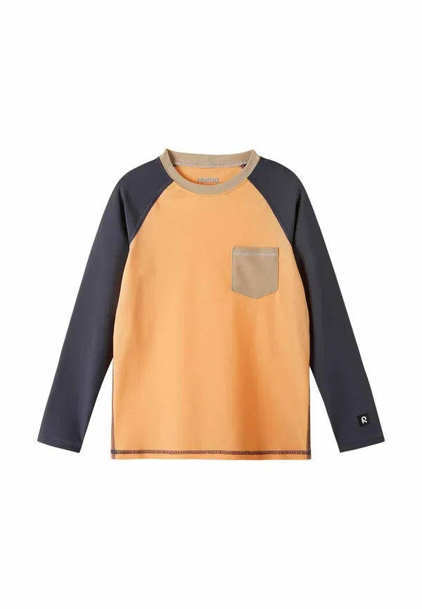 Футболка с защитой от ультрафиолета Uv-strandshirt kroolaus unisex - rash vest Reima, Apricot