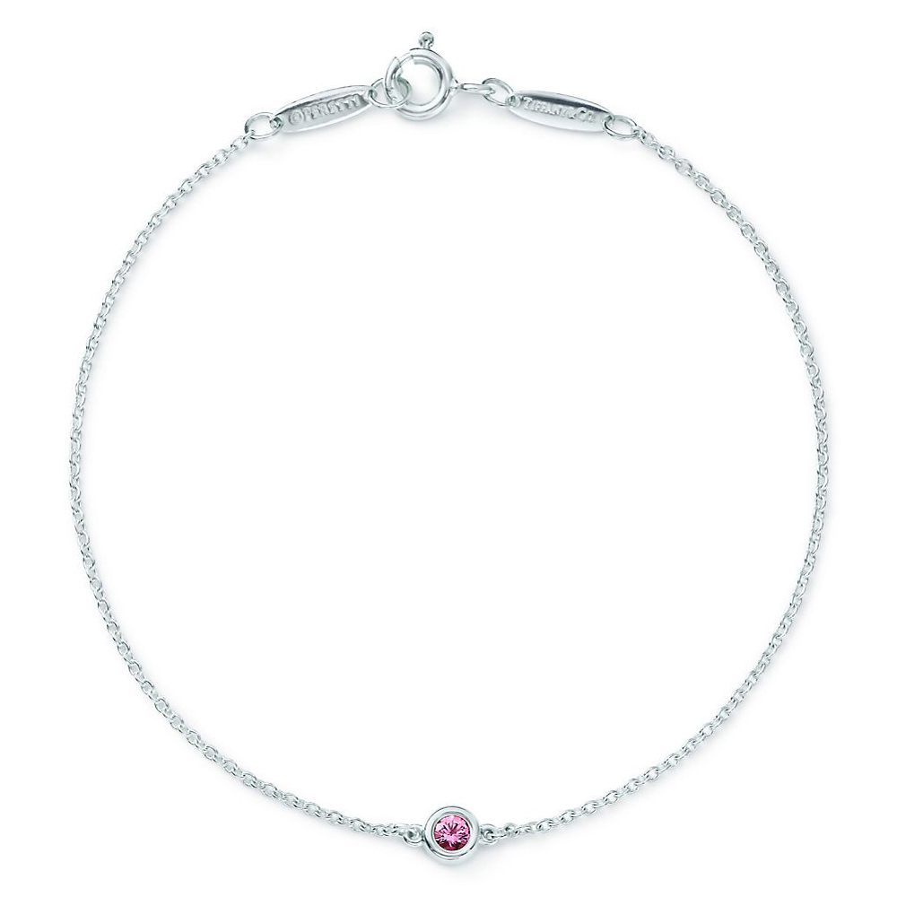 

Браслет Tiffany & Co. Elsa Peretti Color by the Yard Pink Sapphire, серебро