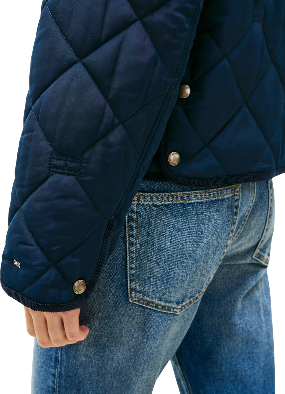 Женская куртка Tommy Hilfiger, Blue (Dark Night Navy) — фото 4