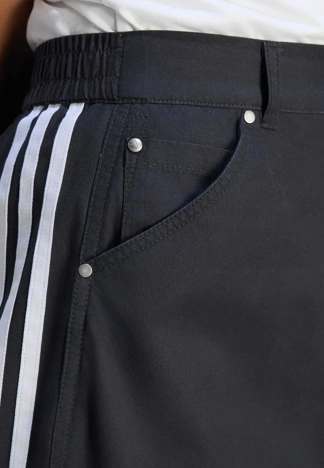 Юбка-Парашют - юбка Adidas Originals, Black — фото 3