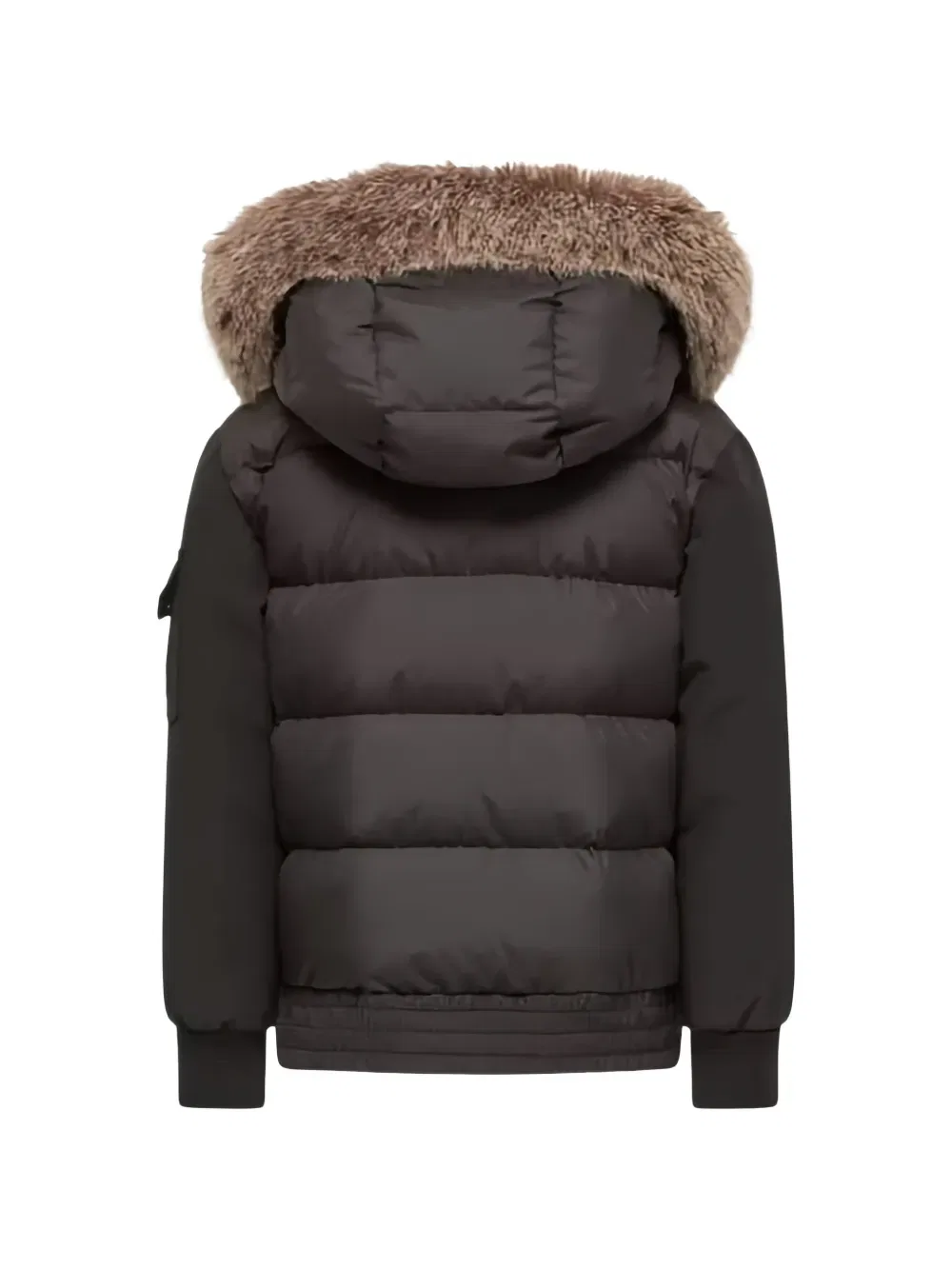 Куртка утепленная Martlu Moncler Enfant, черный — фото 2